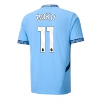 Camiseta Manchester City Jeremy Doku #11 Primera Equipación 2024-25 manga corta